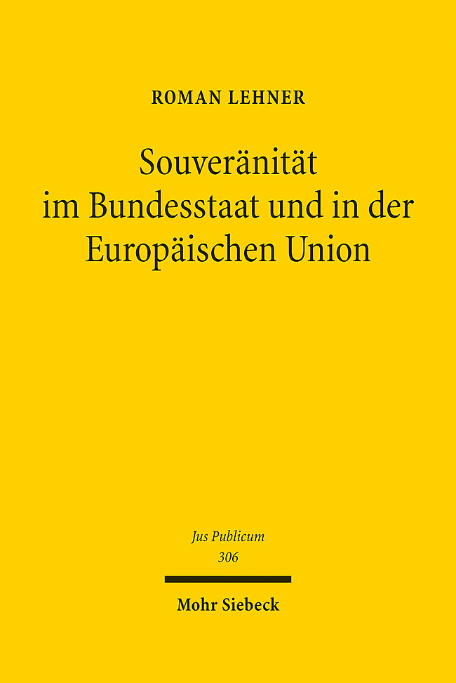 Souveränität im Bundesstaat und in der Europäischen Union main product photo