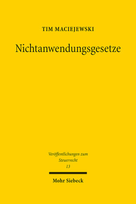 Nichtanwendungsgesetze