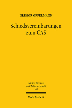 Schiedsvereinbarungen zum CAS