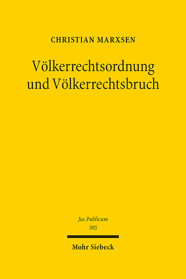 Völkerrechtsordnung und Völkerrechtsbruch main product photo