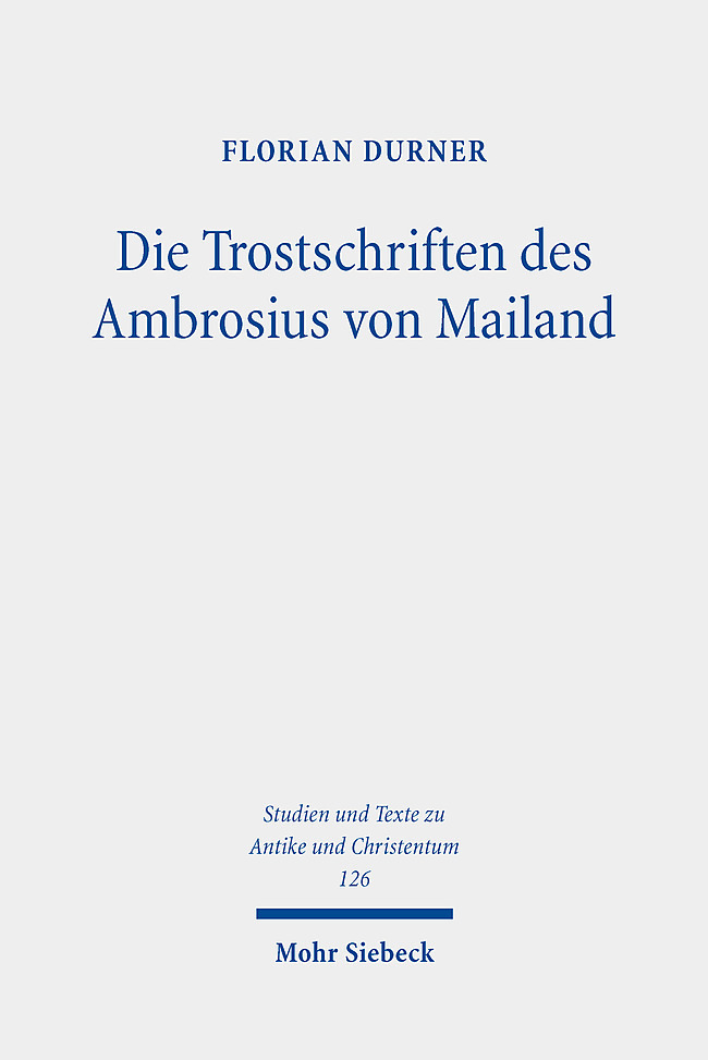 Die Trostschriften des Ambrosius von Mailand main product photo