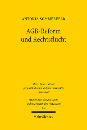 AGB-Reform und Rechtsflucht