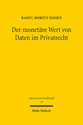 Der monetäre Wert von Daten im Privatrecht