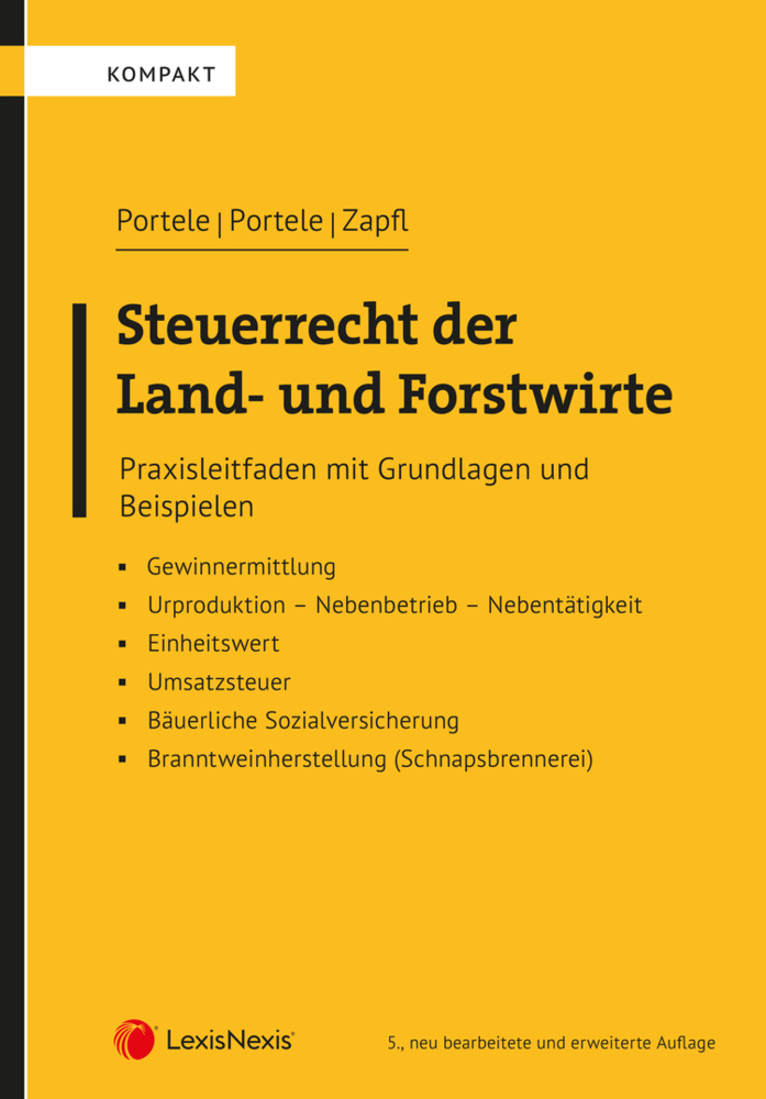 Steuerrecht der Land- und Forstwirte main product photo