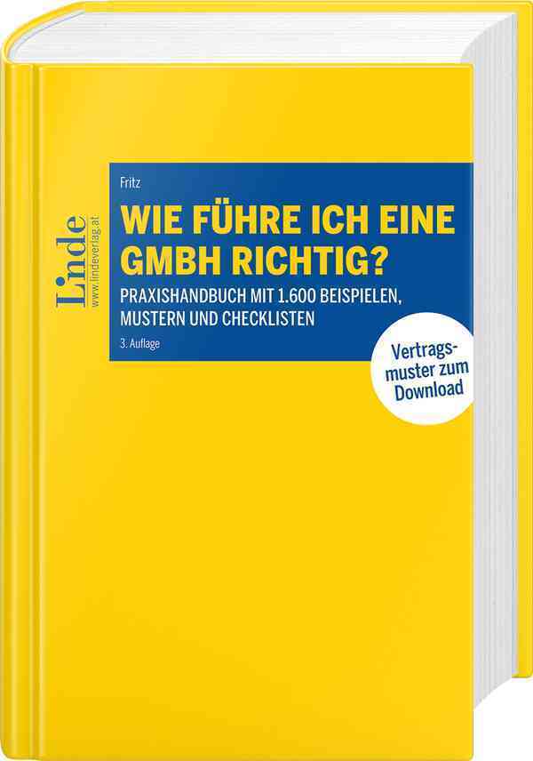 Wie führe ich eine GmbH richtig? main product photo