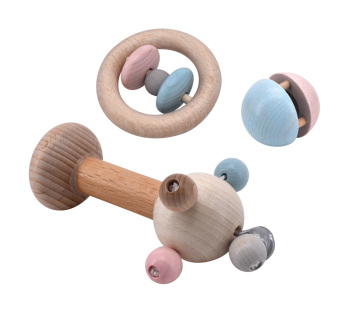 Set "Tic-Toc-Roti" (blau/rosa)