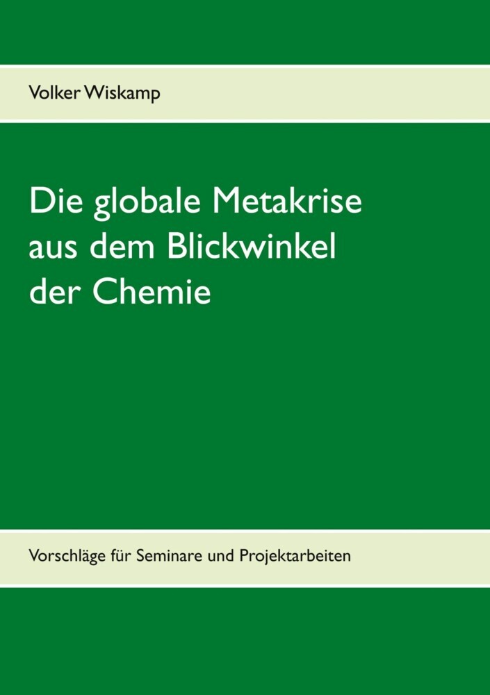 Die globale Metakrise aus dem Blickwinkel der Chemie main product photo