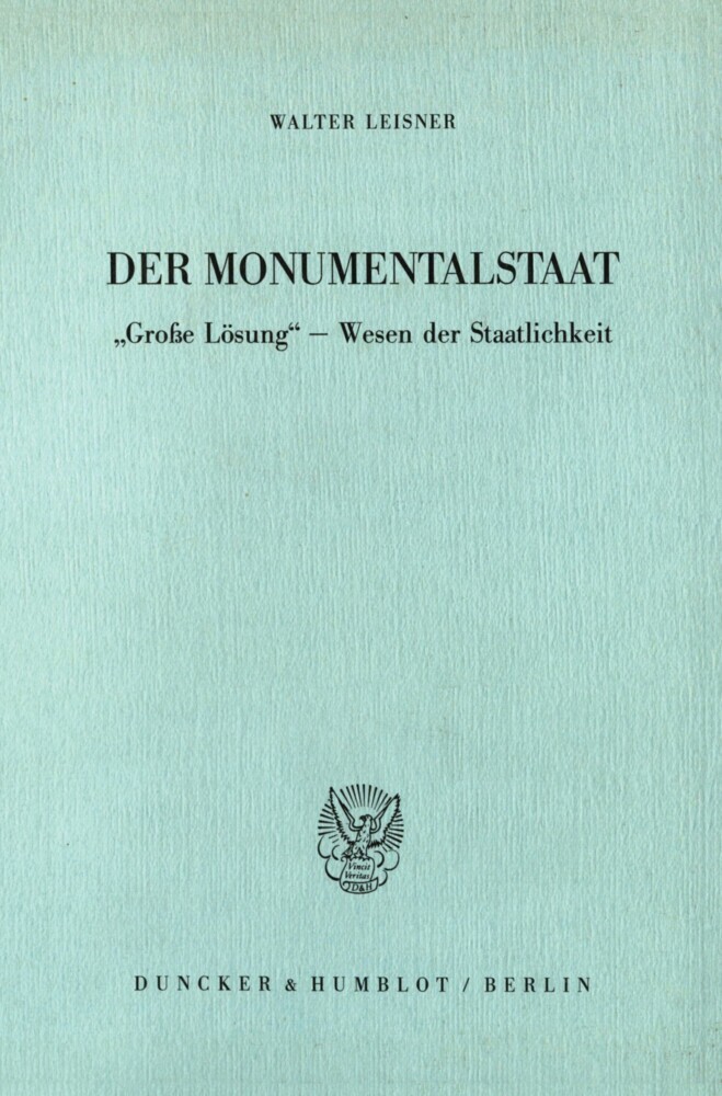 Der Monumentalstaat. main product photo