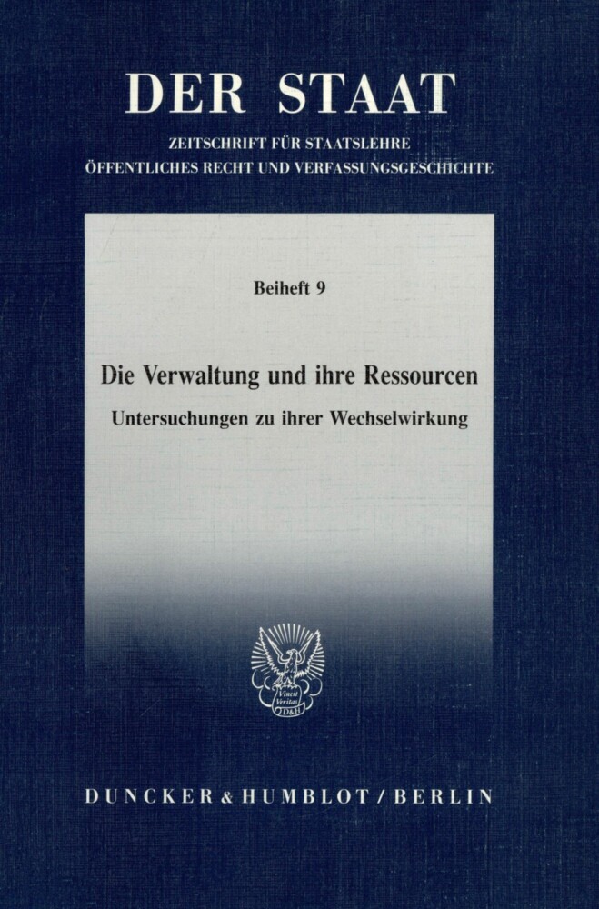 Die Verwaltung und ihre Ressourcen. main product photo
