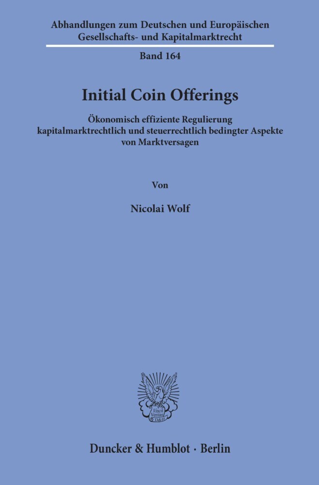 Initial Coin Offerings. main product photo