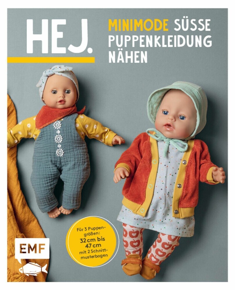 Hej. Minimode - Süße Puppenkleidung nähen main product photo