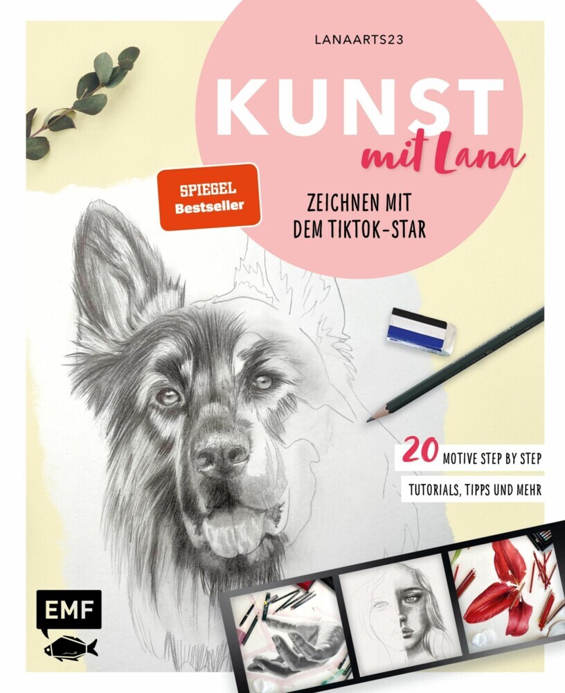 Kunst mit Lana - Zeichnen mit dem TikTok-Star Lanaarts23 main product photo