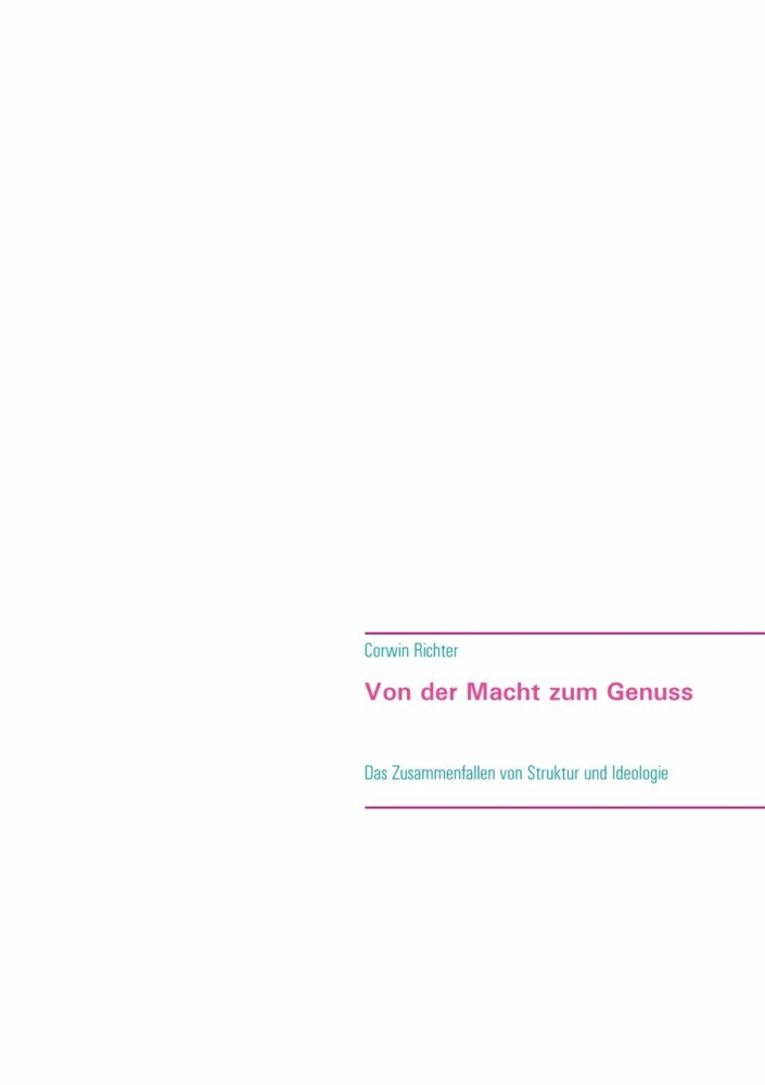 Von der Macht zum Genuss main product photo