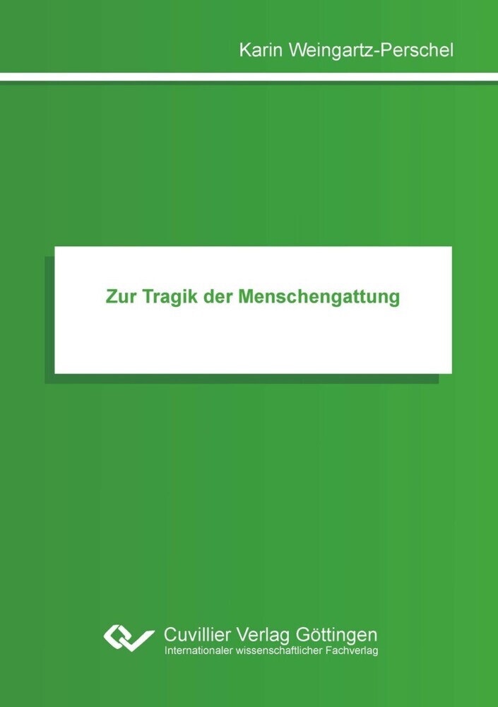 Zur Tragik der Menschengattung main product photo