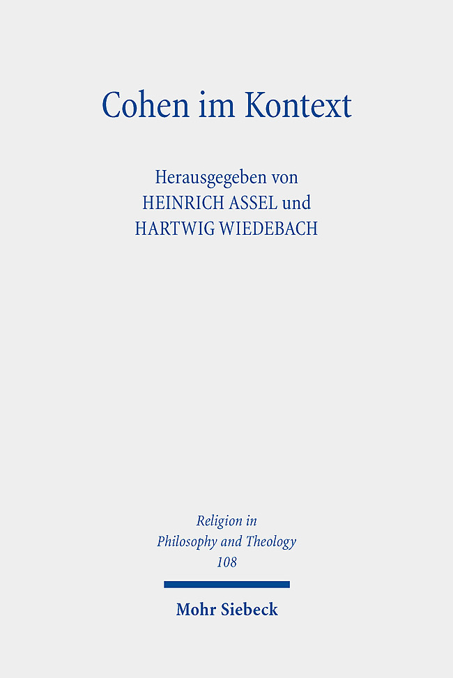 Cohen im Kontext main product photo