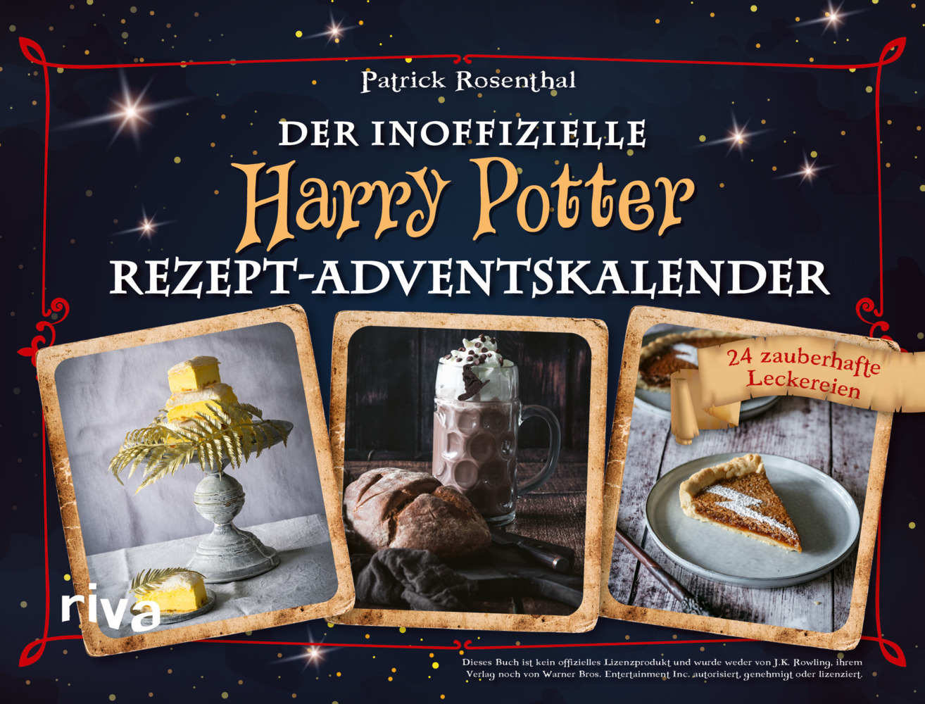 Der inoffizielle Harry-Potter-Rezept-Adventskalender. Hardcover-Ausgabe main product photo