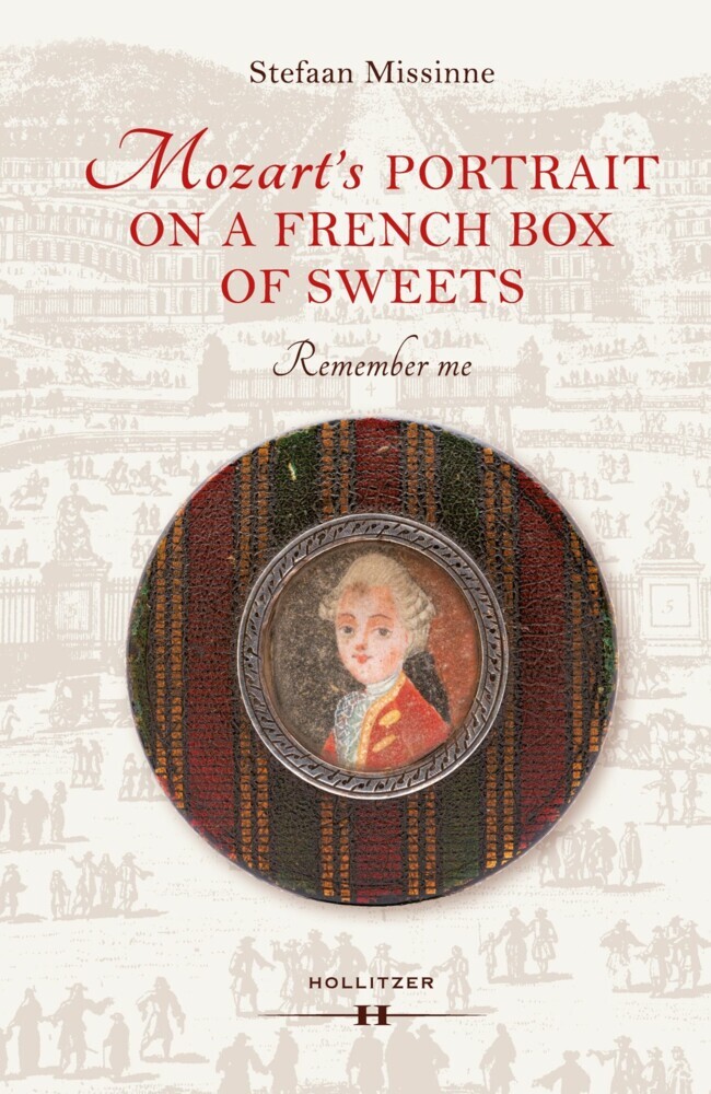 Mozart's Portrait on a French Box of Sweets main product photo
