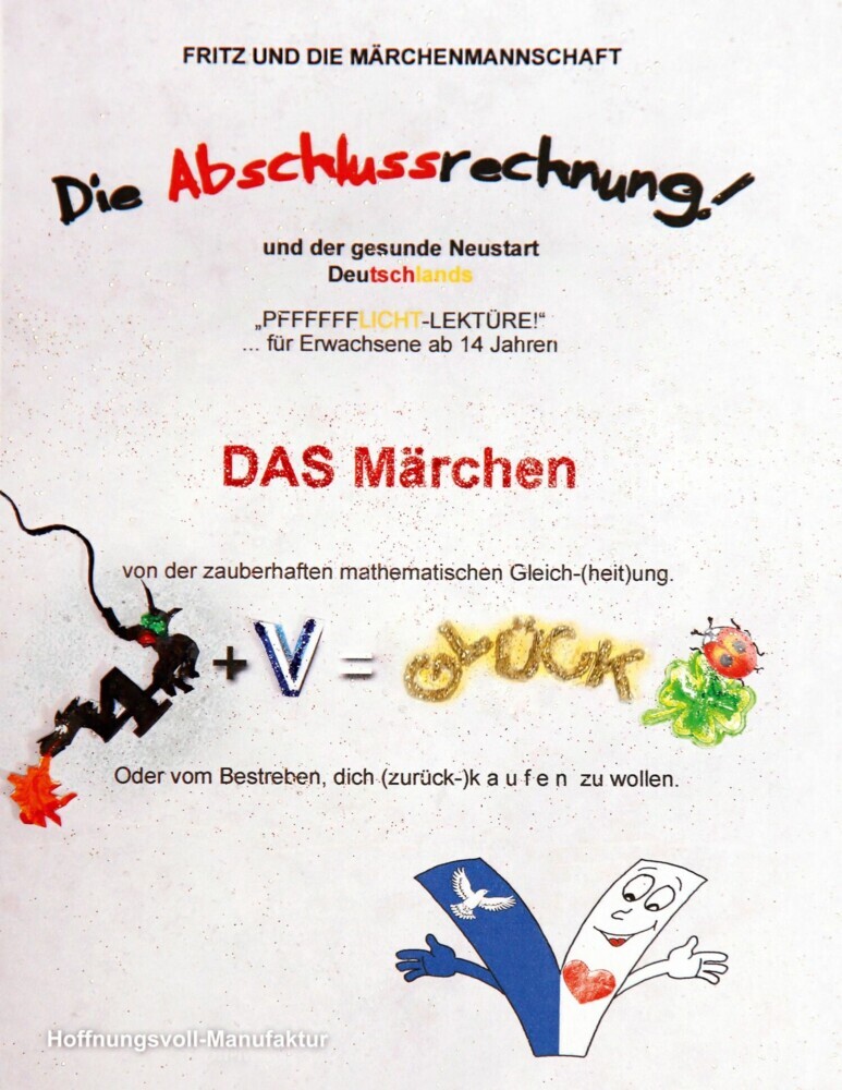 Die Abschlussrechnung und der gesunde Neustart Deutschlands main product photo