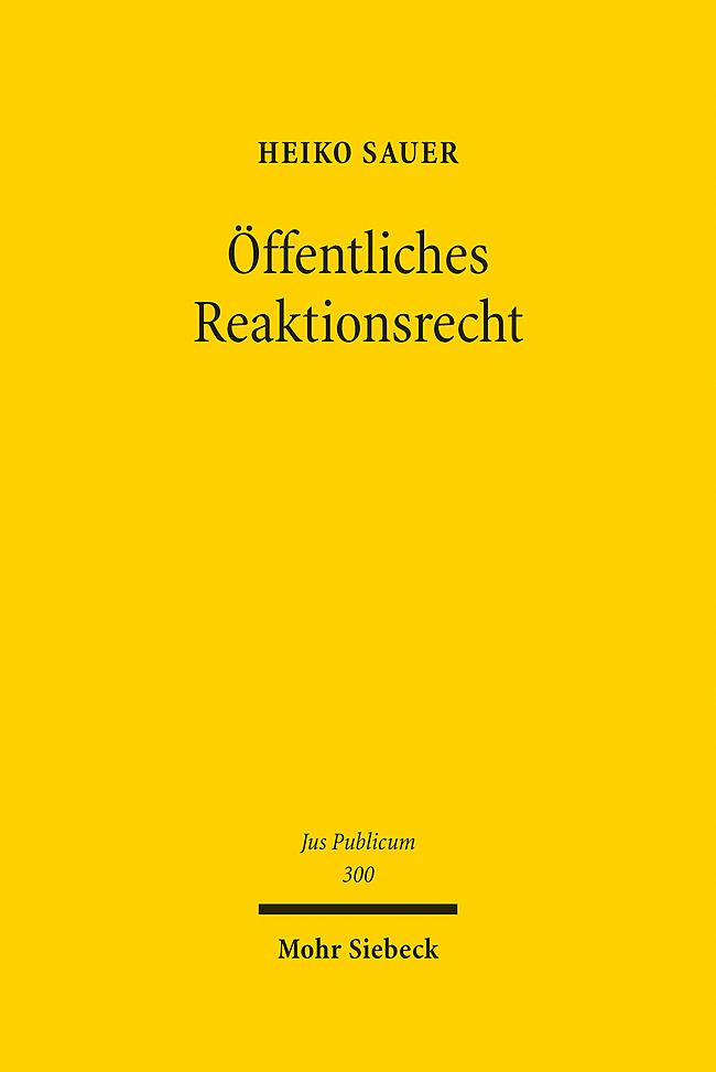 Öffentliches Reaktionsrecht main product photo