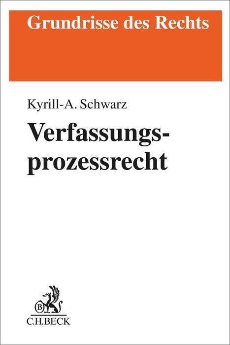 Verfassungsprozessrecht main product photo