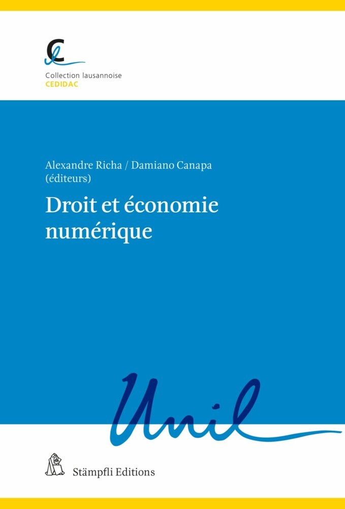 Droit et économie numérique main product photo