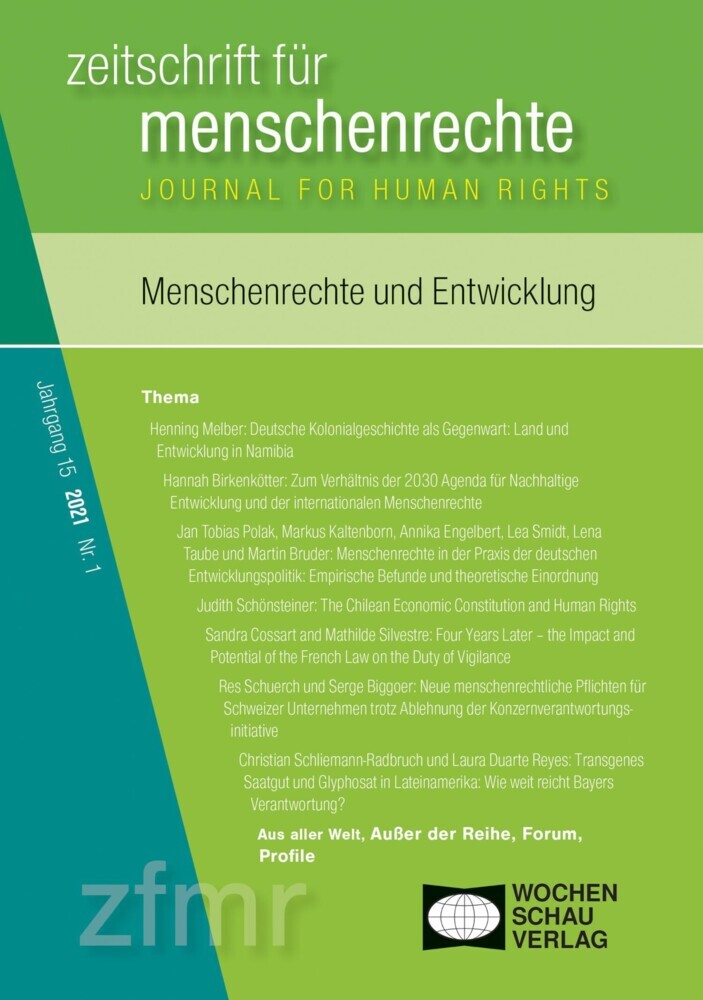 Menschenrechte und Entwicklung main product photo