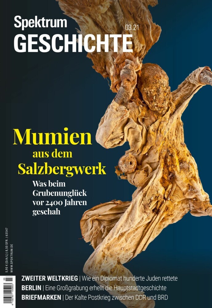 Spektrum Geschichte - Mumien aus dem Salzbergwerk main product photo
