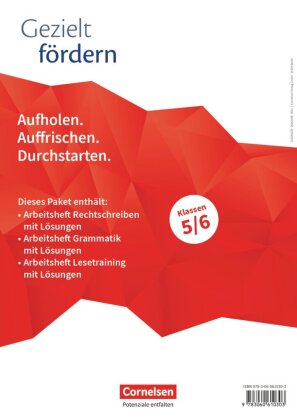 Gezielt fördern - Lern- und Übungshefte Deutsch - 5./6. Schuljahr