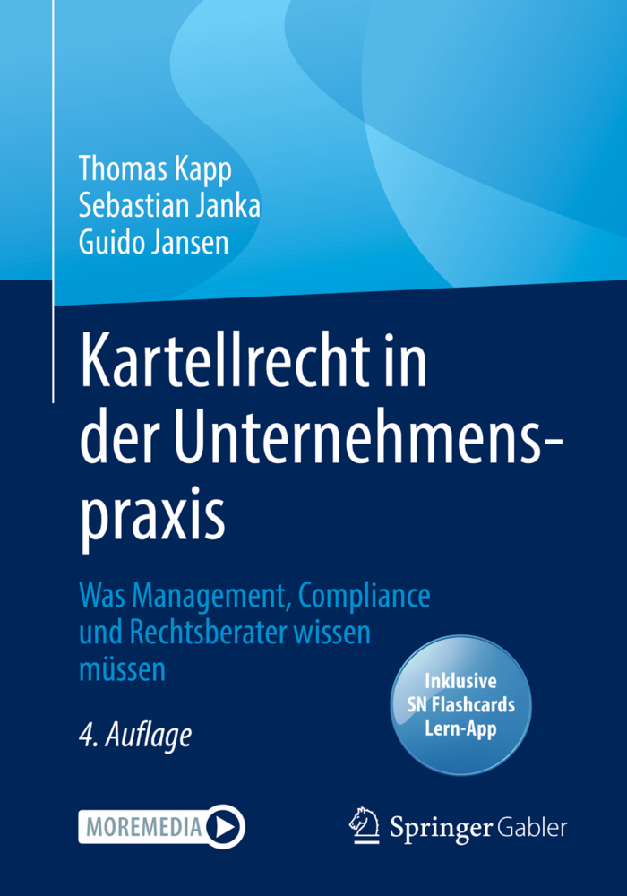Kartellrecht in der Unternehmenspraxis, m. 1 Buch, m. 1 E-Book main product photo