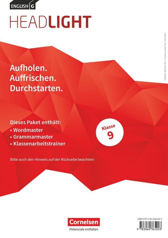 English G Headlight - Allgemeine Ausgabe - Band 5: 9. Schuljahr main product photo