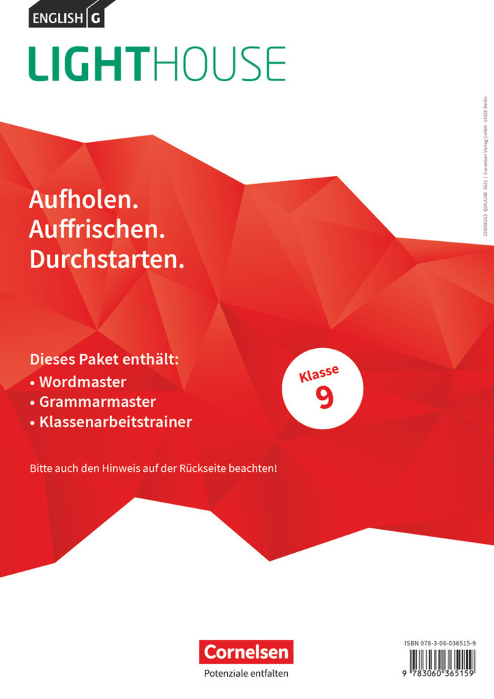 English G Lighthouse - Allgemeine Ausgabe - Band 5: 9. Schuljahr main product photo