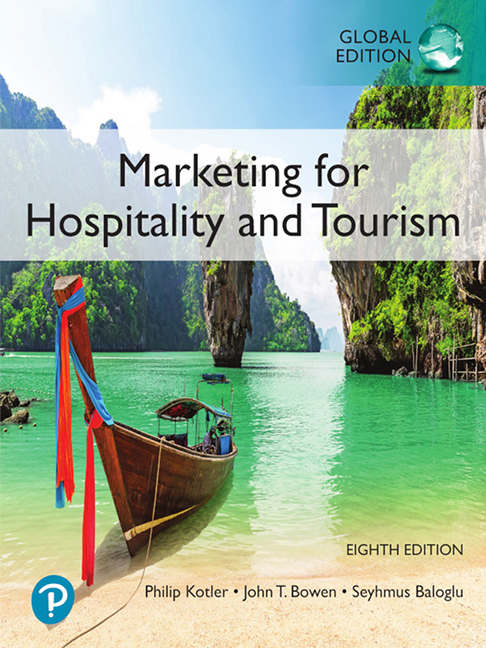 Marketing for Hospitality and Tourism, Global Edition main product photo
