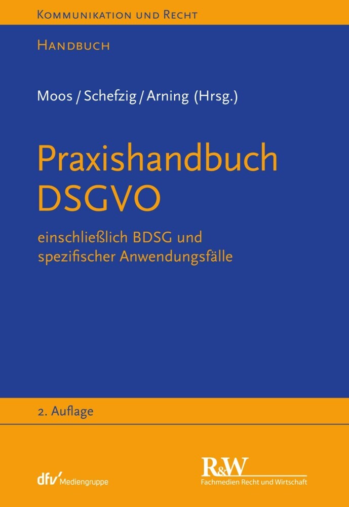 Praxishandbuch DSGVO main product photo