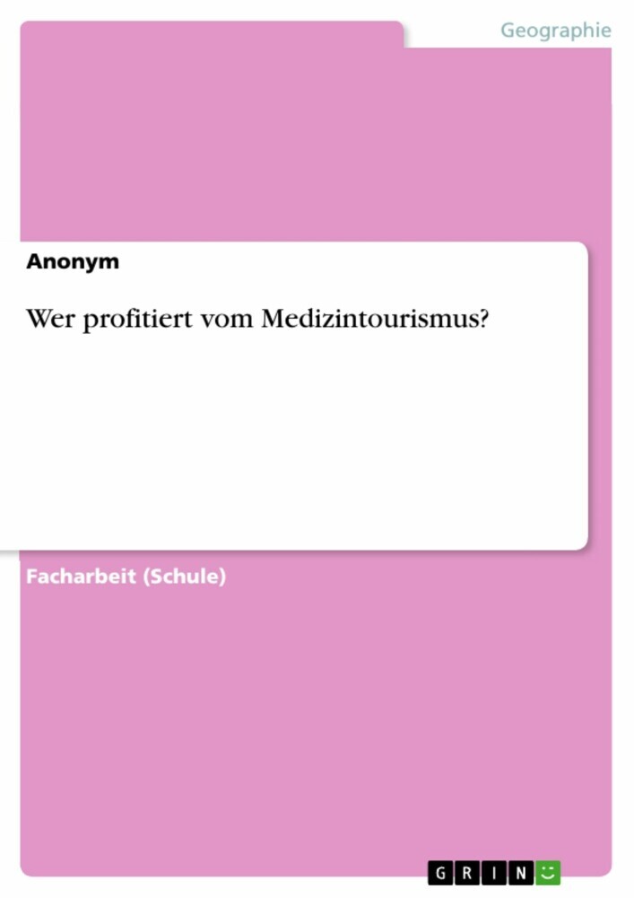 Wer profitiert vom Medizintourismus? main product photo