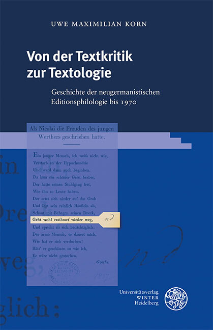 Von der Textkritik zur Textologie main product photo