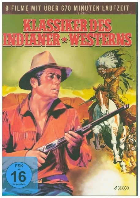 Klassiker des Indianer-Westerns, 4 DVD main product photo