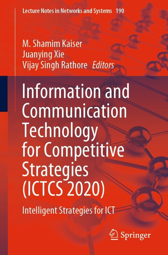 Information and Communication Technology for Competitive Strategies (ICTCS 2020) main product photo