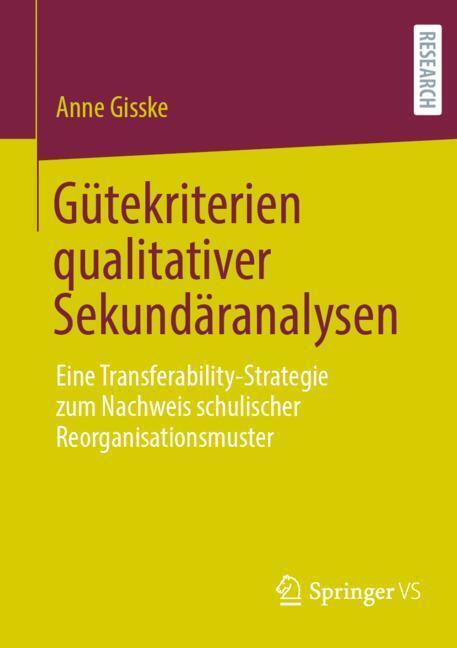 Gütekriterien qualitativer Sekundäranalysen main product photo