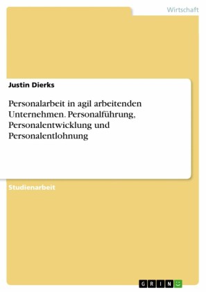 Personalarbeit in agil arbeitenden Unternehmen. Personalführung, Personalentwicklung und Personalentlohnung