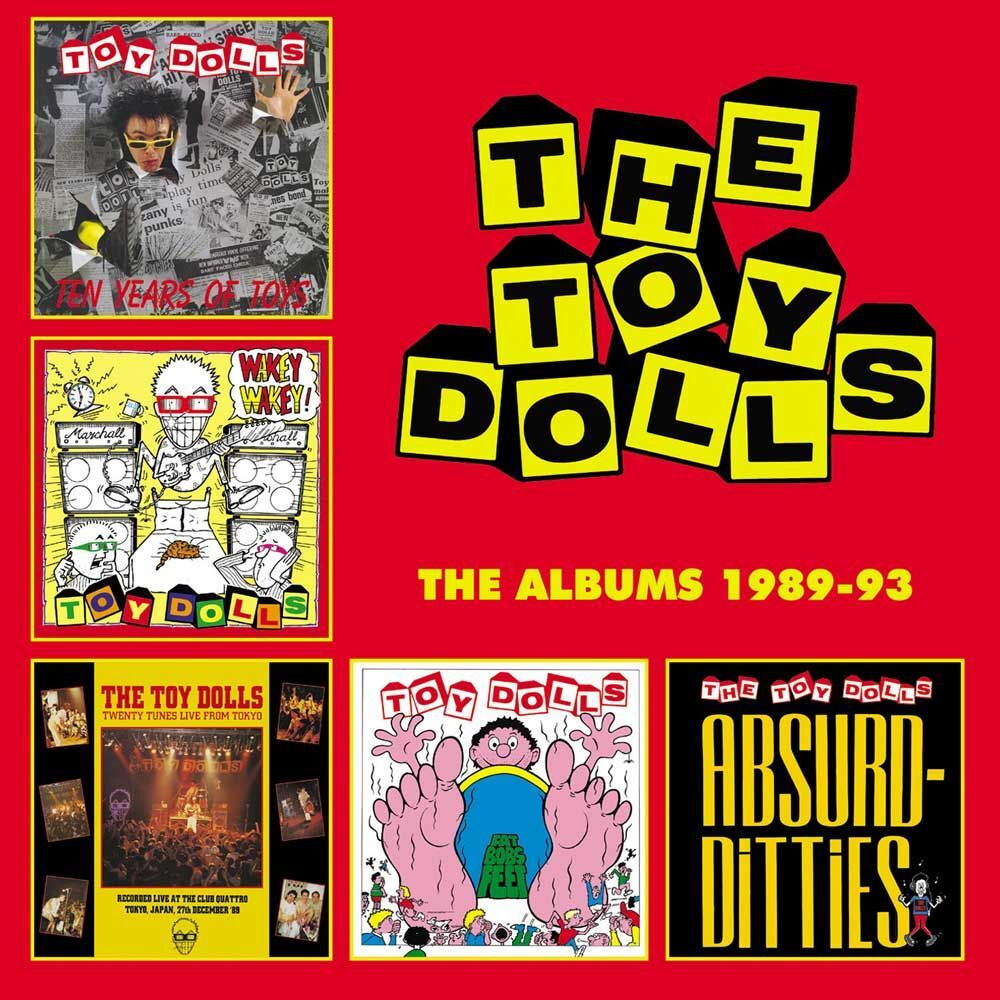 The Albums 1989-93, 5 Audio-CDs (Clamshell Box Set) main product photo