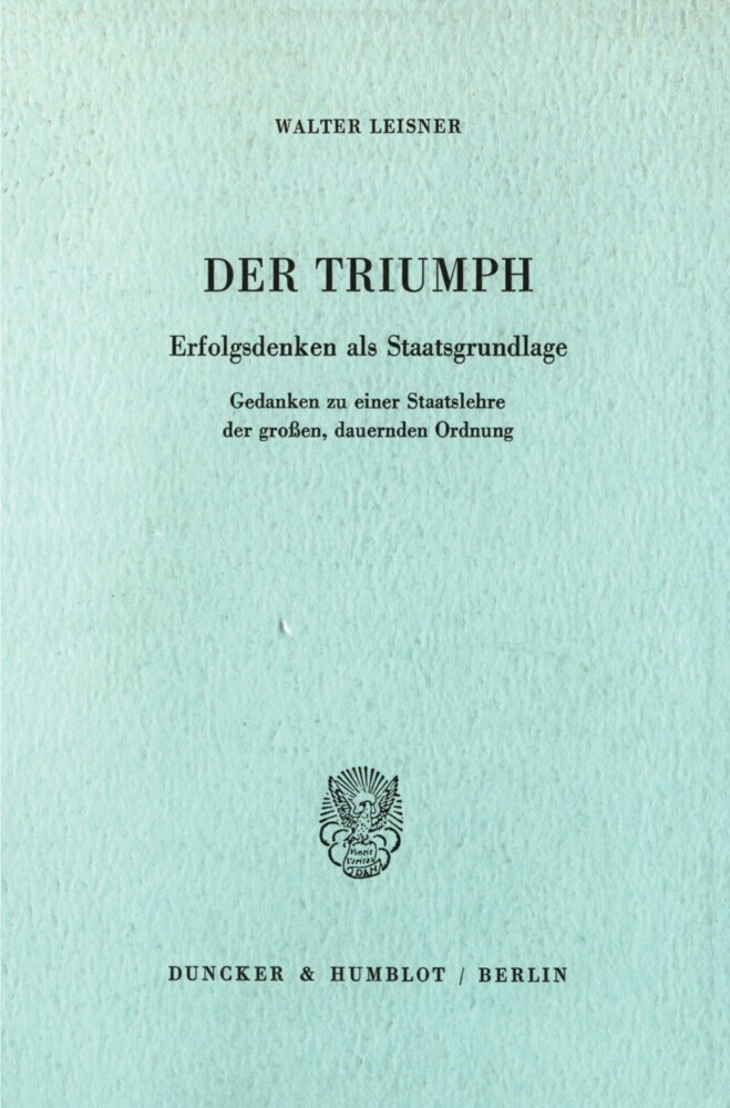 Der Triumph. main product photo