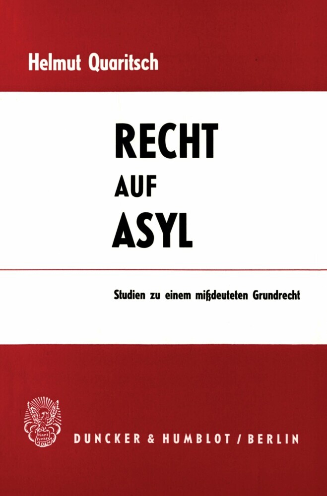 Recht auf Asyl. main product photo