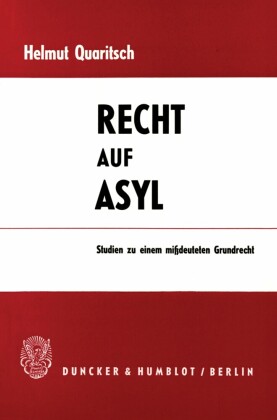 Recht auf Asyl.