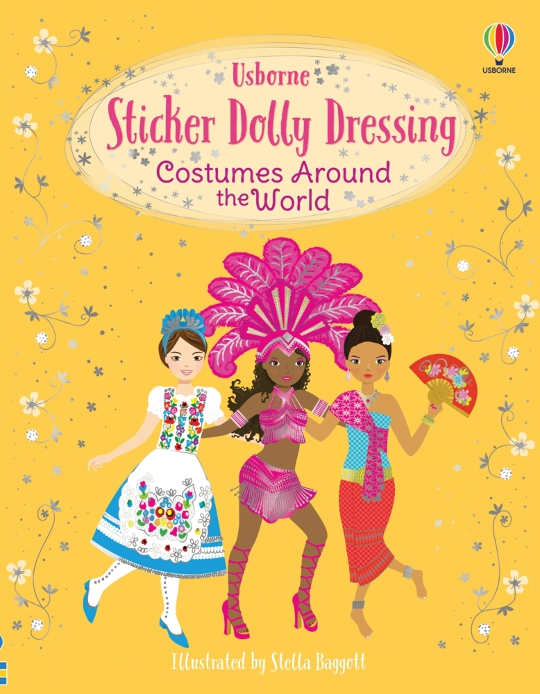 Sticker Dolly Dressing Costumes Around the World main product photo