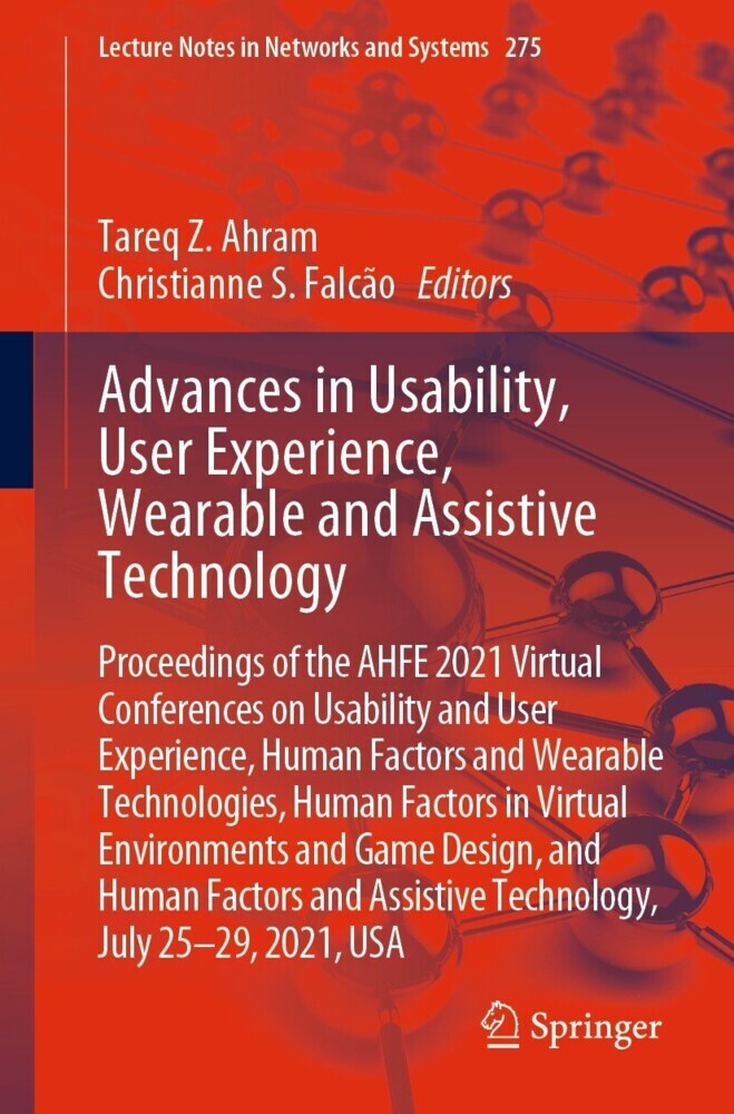 Advances in Usability, User Experience, Wearable and Assistive Technology main product photo