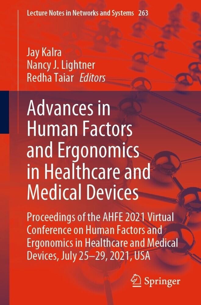 Advances in Human Factors and Ergonomics in Healthcare and Medical Devices main product photo