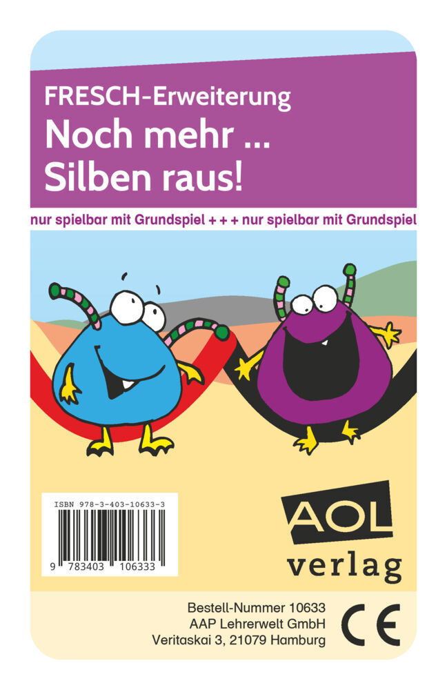 FRESCH-Erweiterung: Noch mehr... Silben raus! main product photo