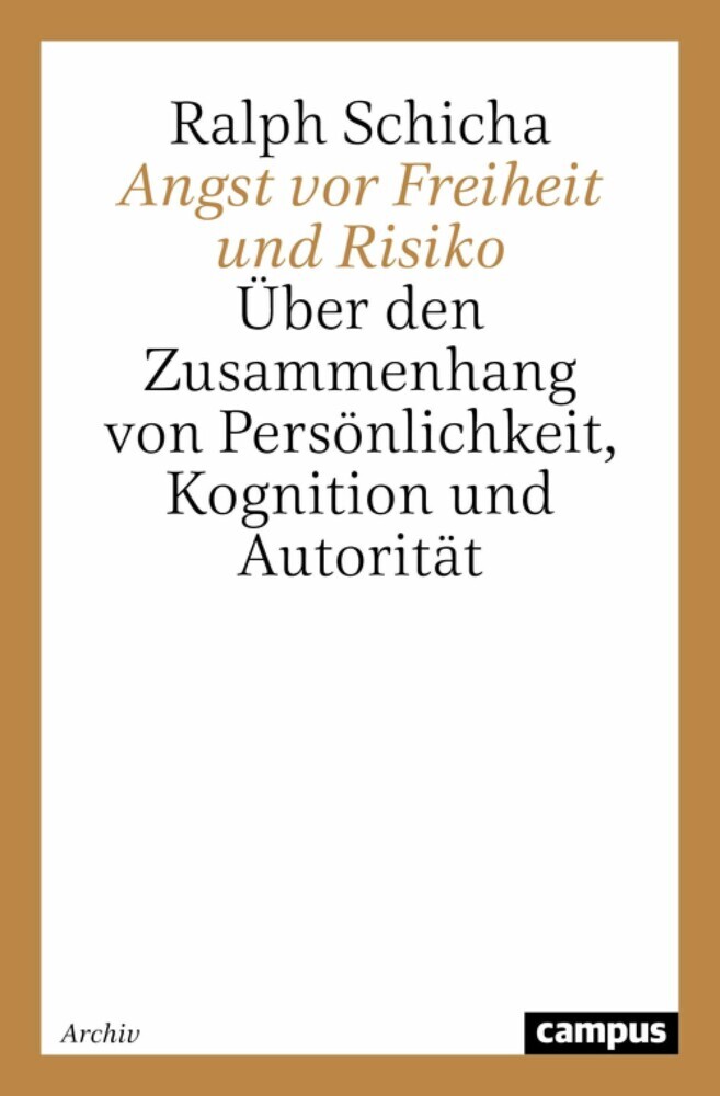 Angst vor Freiheit und Risiko main product photo