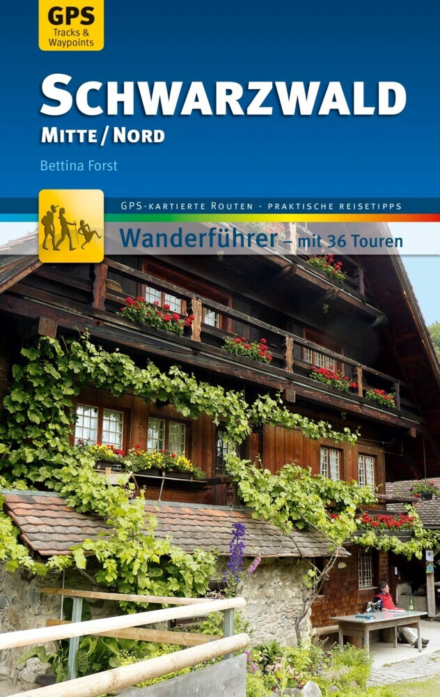 Schwarzwald Mitte/Nord Wanderführer Michael Müller Verlag main product photo