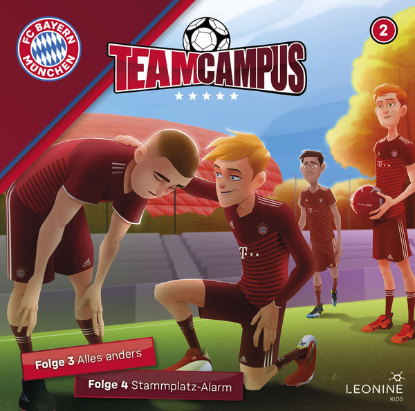 FC Bayern Team Campus. Tl.2, 1 Audio-CD main product photo